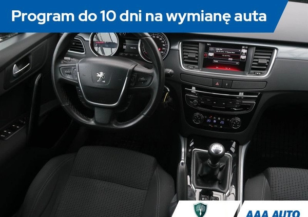 Peugeot 508 cena 49000 przebieg: 202630, rok produkcji 2015 z Sieradz małe 277